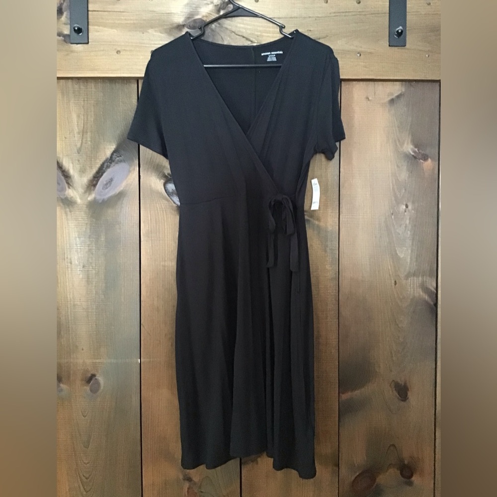 Wrap look dress
